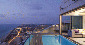 A new luxurious penthouse in Netanya